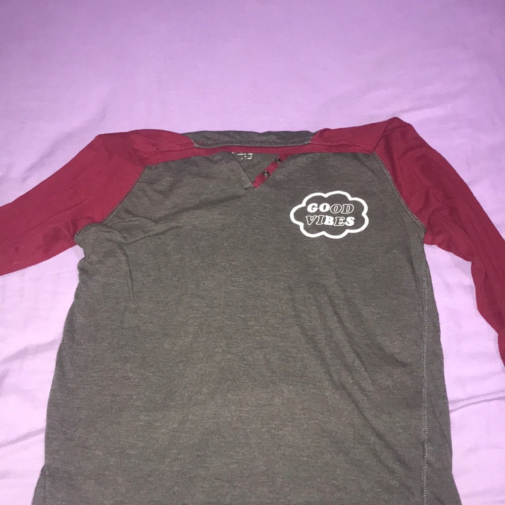 Good vibes shirt v neck